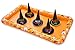 KOVOT Halloween Witch Hat Ring Toss Inflatable Game Set | 5 Foot Wide Game Borad Includes 5 Witch Hats and 5 Toss Rings