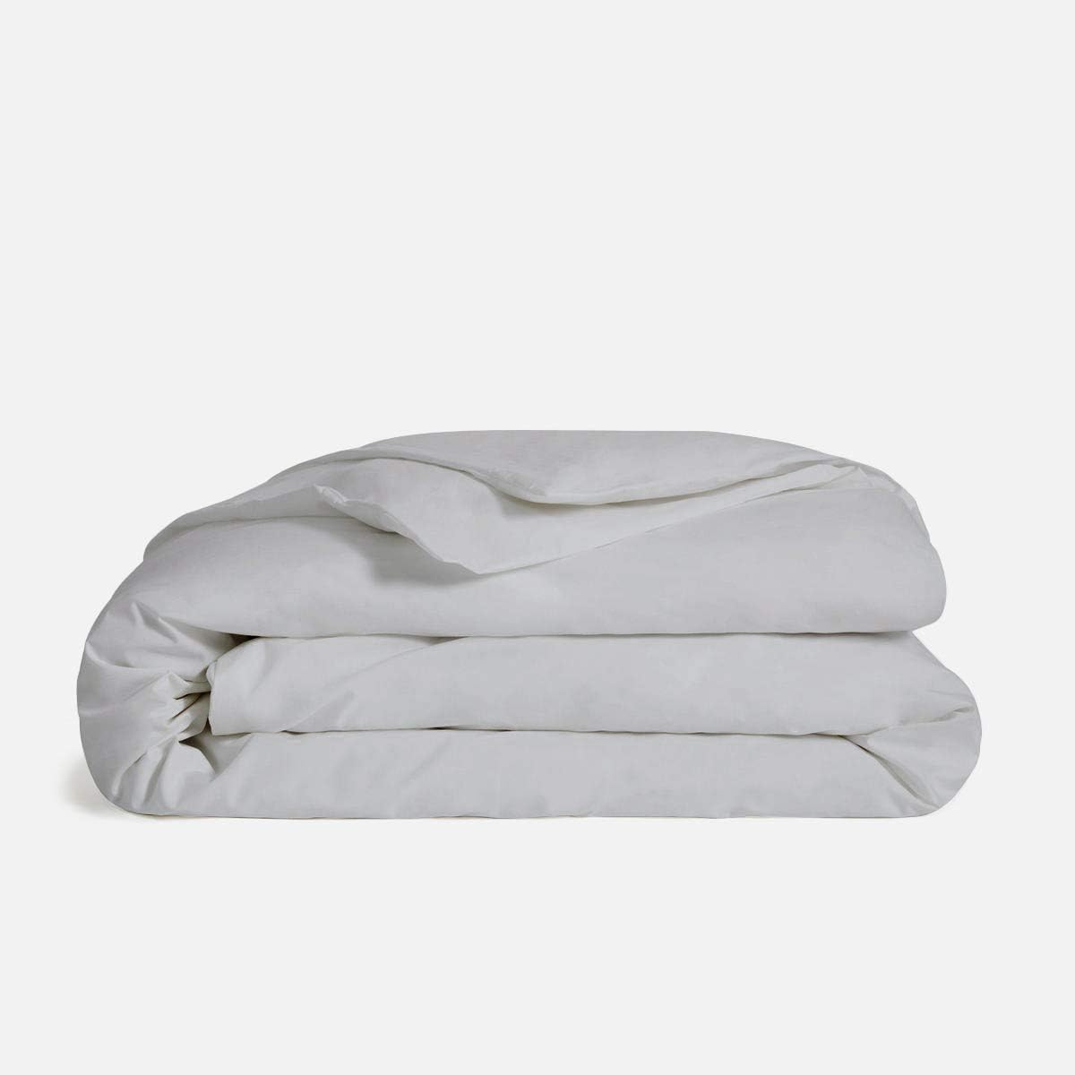 Mayfair LinenCal King/King Duvet Cover, 800 Thread Count Sateen 3 Pc Egyptian Cotton Duvet Cover Set, 100% Pure Cotton Comforter Cover, 2 Pillow Shams, Zipper Closure, 7 Corner Ties - (Silver)OEKO-TEX STANDARD 100
