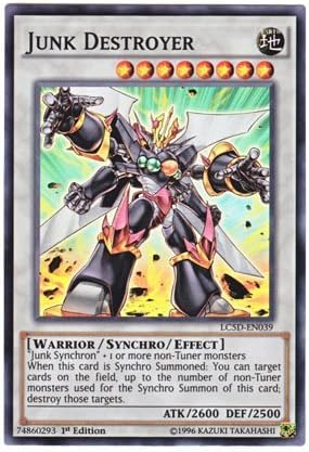 Amazon 遊戯王 英語版 Lc5d En039 Junk Destroyer ジャンク デストロイヤー スーパーレア 1st Edition トレカ 通販