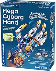 Thames & Kosmos Mega Cyborg Hand STEM Experiment Kit | Build Your Own Giant Hydraulic Hand | Amazing Gripp