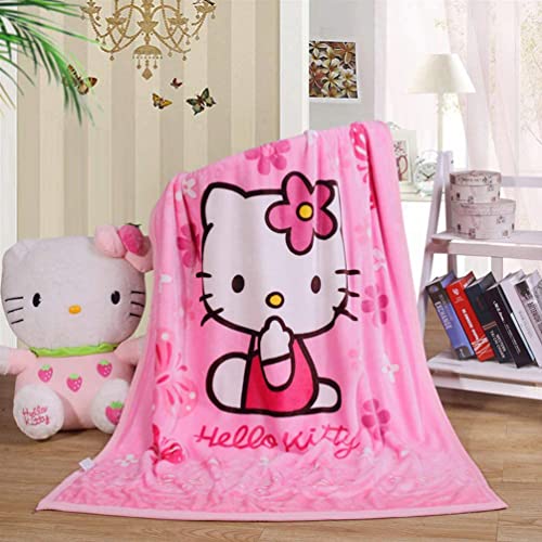Cartoon Printing Throw Blanket for Kids Girls Adults, All Seasons
