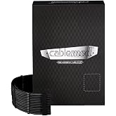 CableMod Pro ModMesh Dual 12V-2x6 Cable Kit for Corsair Type 5 (Black) | Nylon C-Series SHIFT Type 5. Dual 12V-2x6 cables. 12V-2x6 StealthSense connector. Corsair SHIFT PSUs (Microfit).