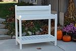 Dura-Trel 11203 Greenfield Potting Bench, White