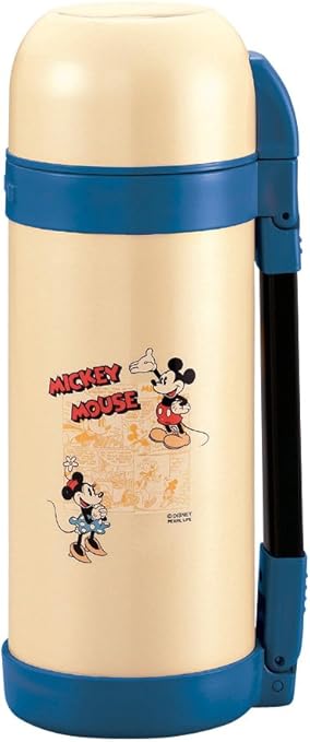 Amazon パール金属 ミッキーマウス ステンレスボトル1500 ブルー M 58 水筒 マグボトル オンライン通販