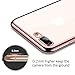 RANVOO iPhone 8 Plus Case, iPhone 7 Plus Case, Ultra Slim Thin Clear Soft Case with Premium Flexible Chrome Bumper and Transparent TPU Back Plate Gel Cover, iPhone 8 Plus / 7 Plus (Crystal Rose Gold)