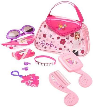 barbie luggage set