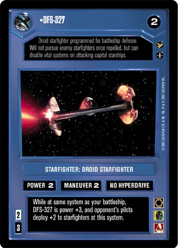 Image result for droid fighter star wars decipher ccg