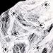 Halloween Decorations Spider Web with Fake Spiders. Super Stretchy Realistic Decor for Indoor and Outdoor, Durable Material. (800 Sq Ft)