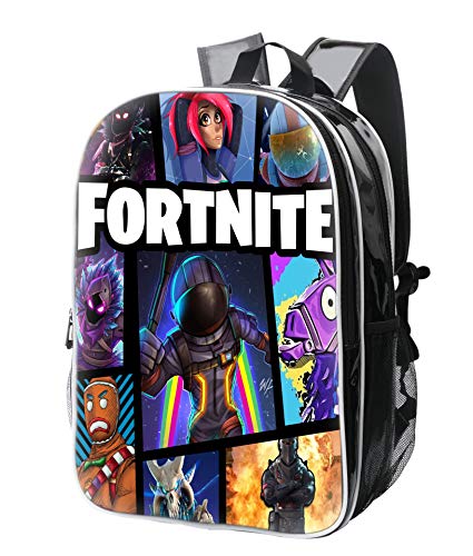 FORTNITE,Kindergarten and elementary school backpack, boy and girl blue backpack