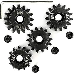 Hardened Steel Upgrade Pinion Gear Set: 13T 14T 15T