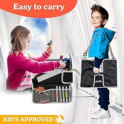PILLANI Kids Travel Tray for Car - Car Seat Tray