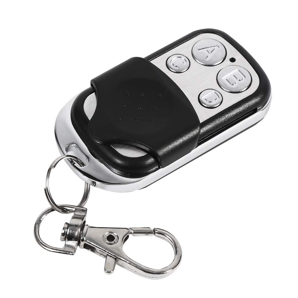 Nikou Remote Control Key Fob, Universal Garage Door Opener Remote Cloning Wireless Alarm Remote Control Key Fob for Car Garage Door Gate