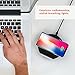 Wireless Charger,Kamlif iPhone X Wireless Charger Qi 10W Fast Wireless Charger Charging Pad Stand for iPhone X,iPhone 8/8 Plus,Samsung Galaxy S9 S9 Plus Note 8 S8 S8 Plus S7 S7 Edge [No AC Adapter]