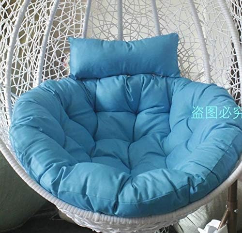 QXY Round Swing seat cushion without stand, For bird nest seat, Hanging egg, Rattan chair, Thicken Comfort seat pad-F D105cm(41inch)