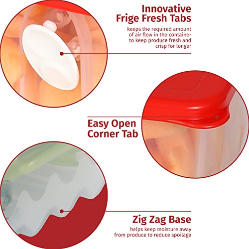 Fresh Fruit and Vegetable Food Keeper Saver Storage Container with Air