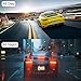Car Dash Cam WiFi FHD 1080P Car Dash Camera Mini 360 Degree Rotate Angle Dashboard Camera DVR Recorder with G-Sensor, Night Vision, Motion Detection, WDR