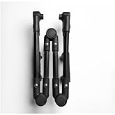 Trolley Handle Folding Wagon Push Handle Easy to Install Detachable Universal Foldable Adjustable Replace Part, Push Pull Bar, Black