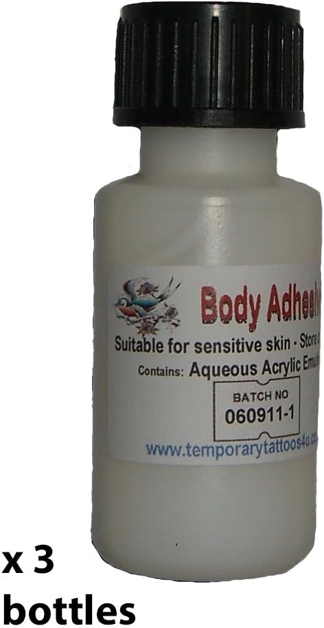 15ml Body Adhesive with Brush Applicator Lid (3)