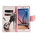 DRUnKQUEEn S6 Edge Case, PU Leather Credit Card Holder Case Stand Feature Wallet Type Flip Folio Cover - for G925 Samsung Galaxy S6Edge