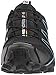 Salomon Women's Speedcross 4 GORE-TEX Trail Running Shoes, Black/Black/Metallic Bubble Blue, 9 M US