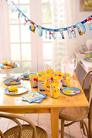 Pokemon Party Plates - 40 Count Pikachu Paper Dessert Plates 7x7 Inch