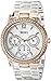 XOXO Women's XO5528 Clear Bracelet with Rhinestones on Rose Gold Case Watch