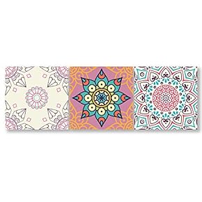 National Pattern Home Artwork for Living Room Bedroom 24 Panels