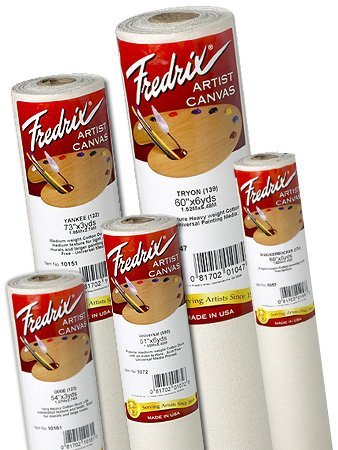 Fredrix Roll Canvas 123 Dixie Heavy 60" x 6 Yards