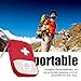 Quanna Durable Outdoor Camping Home Survival Portable Striking Cross Symbol First Aid Kit Bag Case Easy-Carrying Convenient Handlethumb 2