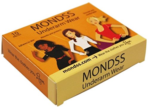 MONDSS Underarm Wear–Schweiß absorbierenden Kissen (halten Sie sich an die Haut) für Männer/Frauen. €2 weltweiter Versand.