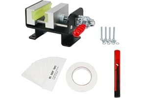 wosofe Golf Club Regrip Vise Tool Golf Club Gripping Station Quick Shaft Clamp Grip replacement tool package Rubber Non-Slip Manual Handle Easy to Install Detachable Golf Workshop Supplies