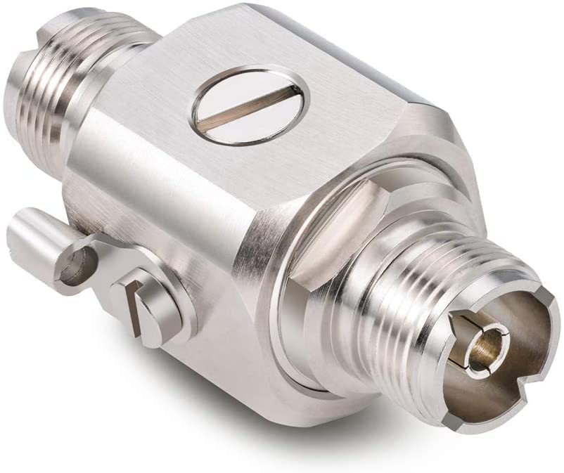 XRDSRF UHF Lightning Arrestor PL259 Lightning Surge Protector UHF