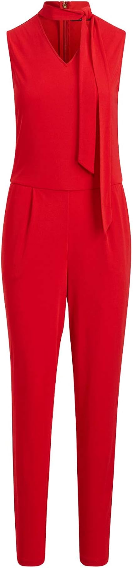 ralph lauren chiffon overlay jumpsuit