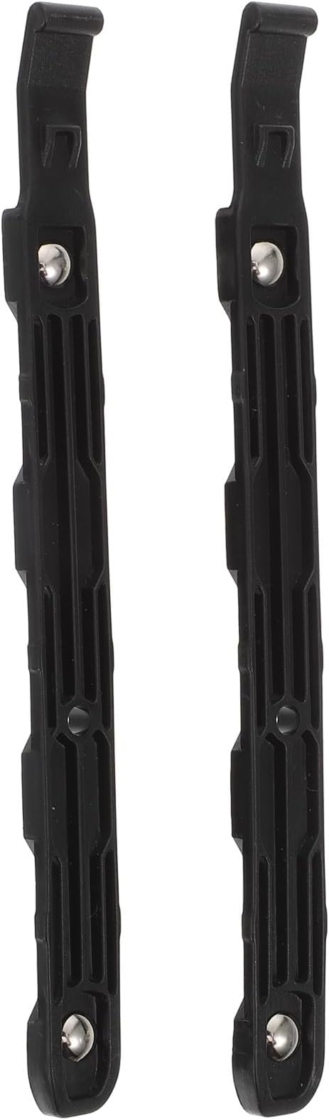 Hemobllo 3.5 Inch HDD Mounting Rails Pair ABS Plastic Tool-Free PC Drive Holder