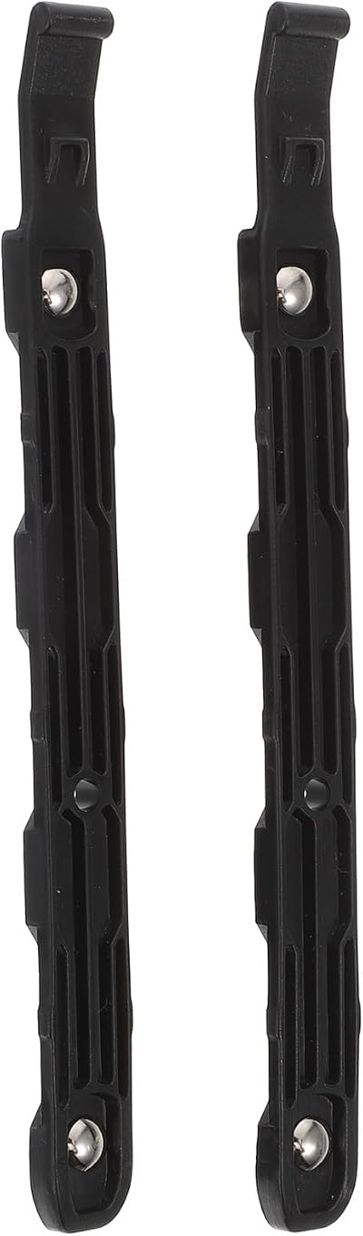 Hemobllo 3.5 Inch HDD Mounting Rails Pair ABS Plastic Tool-Free PC Drive Holder