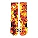 HoopSwagg Detonation Custom Nike Elite Socks Large