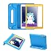 HDE Case for iPad 9.7-inch 2018 / 2017 Kids Shockproof Bumper Hard Cover Handle Stand w/ Built in Screen Protector for New Apple Education iPad 9.7 Inch (6th Gen) / 5th Generation iPad 9.7 Blue Yellow primary