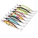 Aorace Saltwater Fishing Lures Squid Laser Salwater 3D Minnow Fishing Lures Salt Swimbait Wobbler