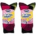 6 Pairs Dr. Scholl’s Women’s Tri-Zone Comfort Socks Ladies Padded Arch Support