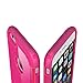 LUVVITT [Ultra Armor] Shock Absorbing Case Best Heavy Duty Dual Layer Tough Cover for Apple Phone 6 / Phone 6s (4.7) - Neon Pink