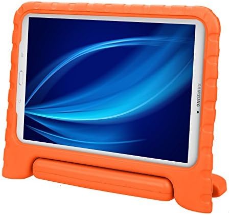 Color Our Life Samsung Galaxy Tab E Lite 7.0/Tab 3 Lite 7.0 Kids Case,Shock Proof Convertible Handle Light Weight Super Protective Stand Cover for Tab E Lite 7.0/Tab 3 Lite 7.0 Inch Tablet (Orange)