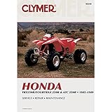 Clymer Repair Manual for Honda ATV TRX250R ATC 250R