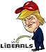 5-Pack Trump Pissing on Liberals Bumper Sticker Decal 2024 Make America Great Again TP-1