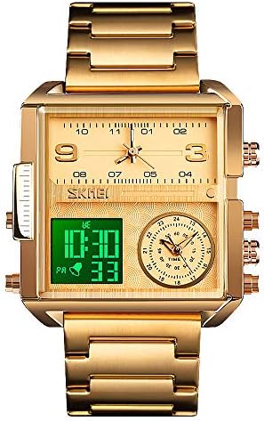 SKMEI Men Digital Watch, Waterproof Military Wrist Watch for Men