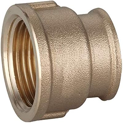 HYDROBIL 1" Female x 3/4" Female Brass BSP Reducing Muff Fitting 15 Bar