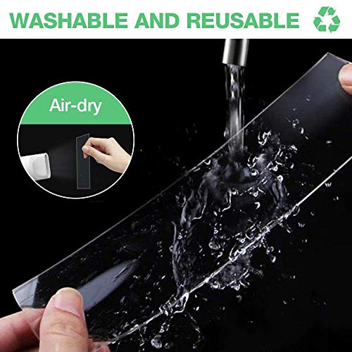 Nano Double Sided Tape, Multipurpose Magic Adhesive Tape Traceless Washable, Heavey Duty Strong Sticky Mounting Tape Gel Poster Tape for Paste Items Office & Household