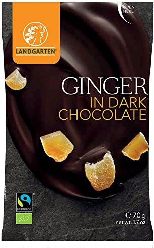 Landgarten - Ginger in Dark Chocolate - 70g