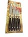5-Piece Painting Knife Set Stainless Steel Spatula Palette Knife Oil Painting Accessories Color Mixing