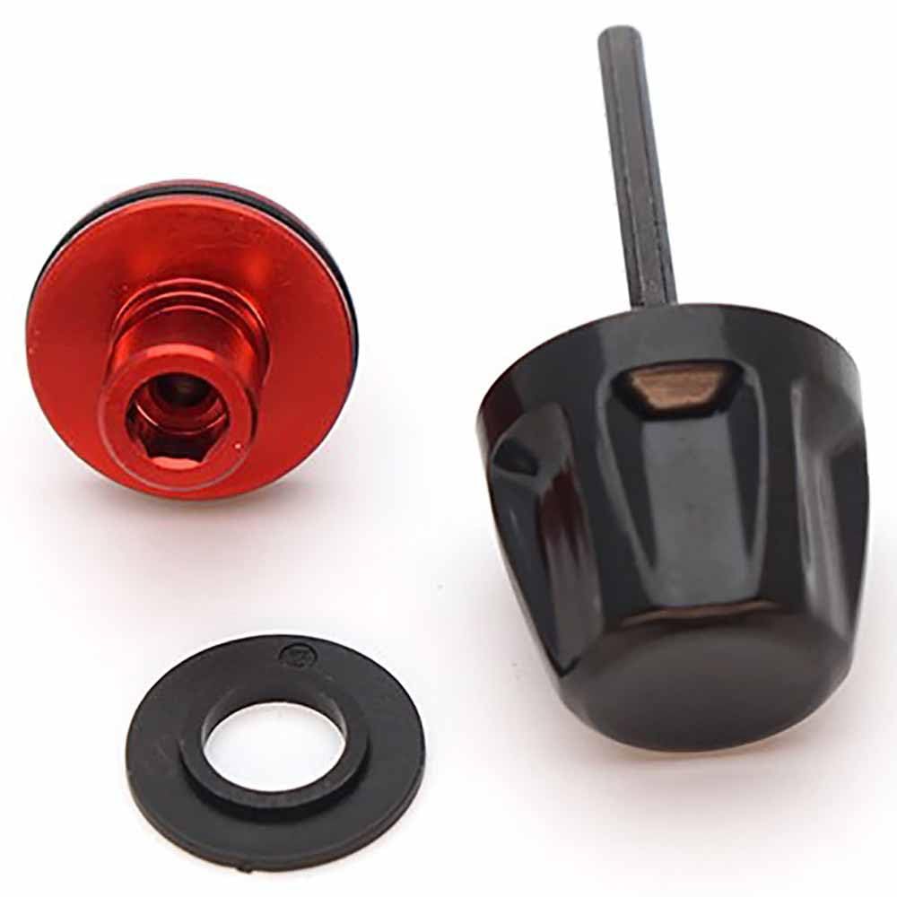 Rockshox Unisex Adults Rebound Adjuster Knob Bolt Kit, Black, 120mm UK