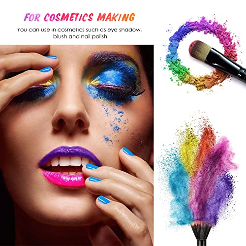 HTVRONT Mica Powder for Epoxy Resin 50 Colors 250g/8.8oz Pigment